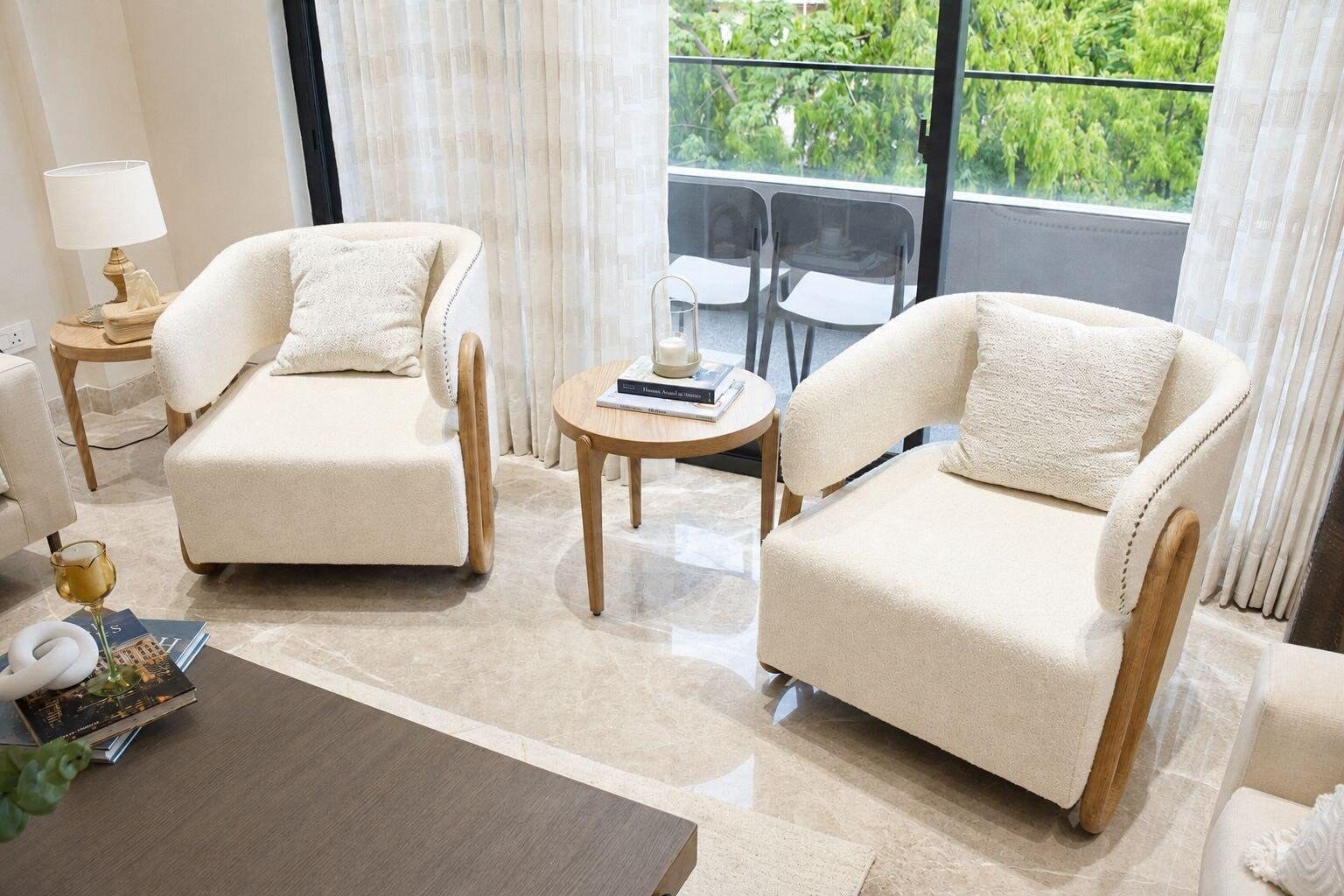 Chirag Enclave residence interior detail